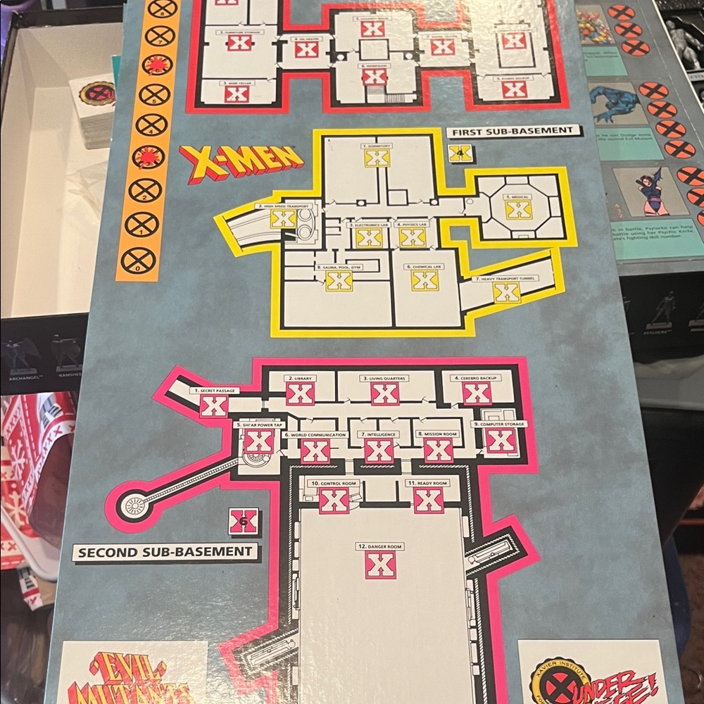 X-Men Under Siege Board Game - Multicolor Adventure - Picture 7 of 7